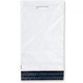 305mm x 406mm – White Poly Mailers with Handle – 200 Bags