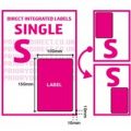 Royal Mail 2D Barcode Labels – Single Style S – 100 Sheets