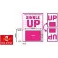 Royal Mail Click and Drop Labels – Single Style UP – 100 Sheets
