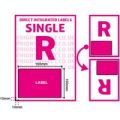 Royal Mail 2D Barcode Labels – Single Style R – 1,000 Sheets